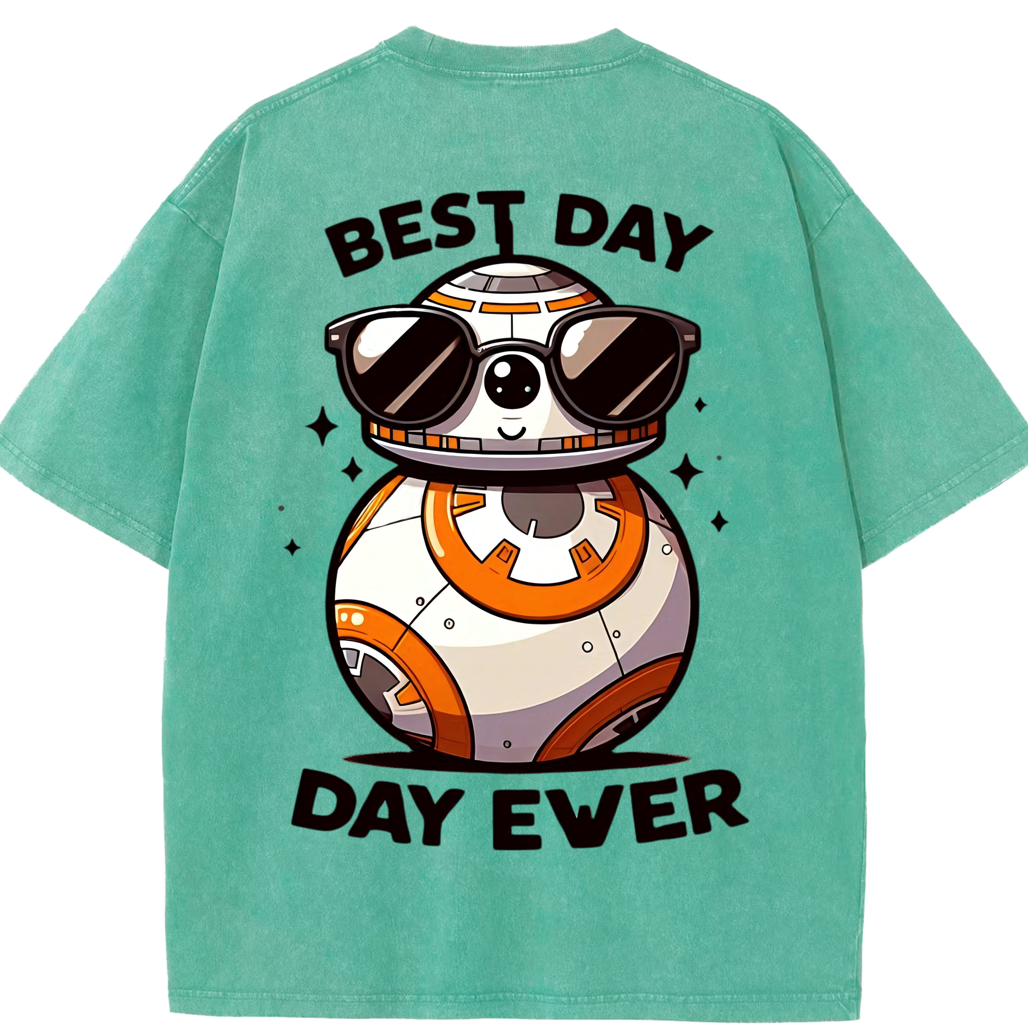 （画像用） スター・ウォーズ Star Wars 綿100% ヴィンテージ風 半袖Tシャツ（背面プリント）